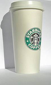 Starbucks claim they only buy happy coffee. How can they really know? Maybe this grande cup is laughing inside...